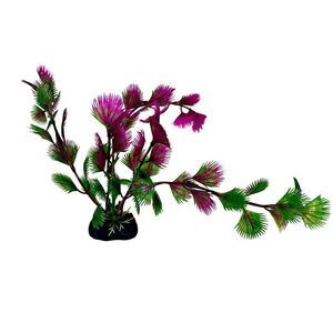 Purple Artificial Underwater Plant Aquarium Plant Fish Tank Landscape Decor